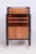 Czech Art Deco Trolley Walnut and Chrome-Plated Steel from Thonet, 1930s For Sale - Image 12 of 15
