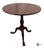 Vintage Traditional Chippendale Style Mahogany Tilt Too Accent Table For Sale In Greensboro - Image 6 of 10