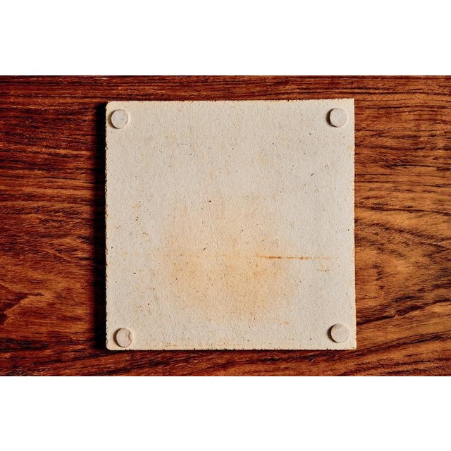 Ceramic Ceramic Tile with Frog Motive attributed to Roger Capron, France, 1970s For Sale - Image 7 of 9