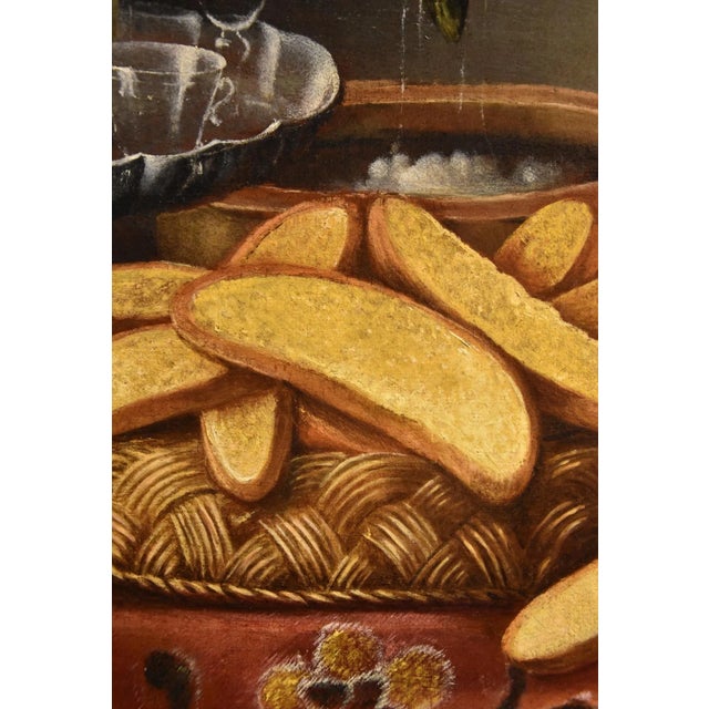 Giacomo Nani, Still Life, 1740, Oil on Canvas, Framed For Sale - Image 14 of 18