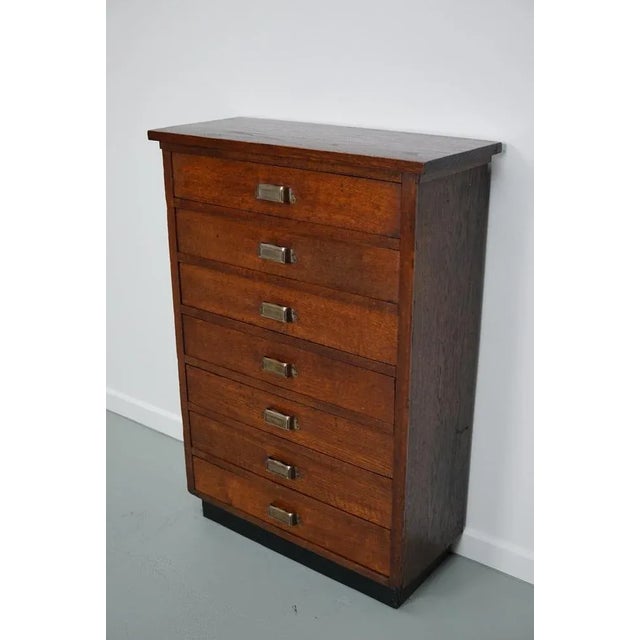 Dutch Oak Apothecary Cabinet, 1930s For Sale - Image 11 of 13