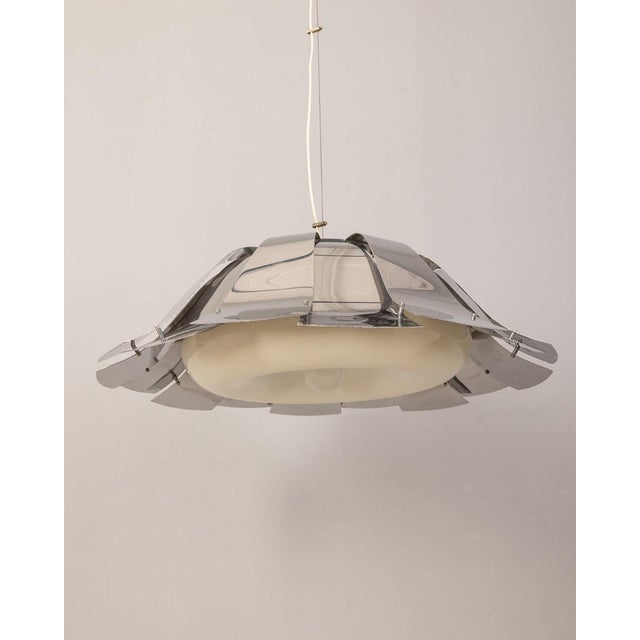 Vintage Chandelier Mod. Pamela by E. Arcelli for Trunks, 1970s For Sale - Image 10 of 10