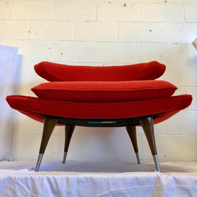 1960s Horn Chair by Karpen of California For Sale - Image 9 of 11
