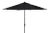 Resistant 9 Ft Auto Tilt Crank Umbrella in Black For Sale