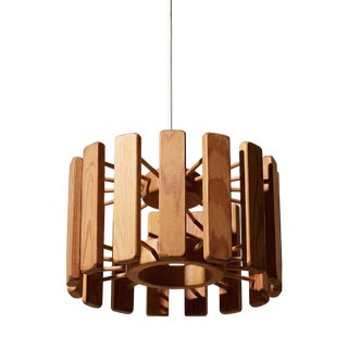 Mid-Century Modern Scandinavian Pine Suspension, 1970s For Sale