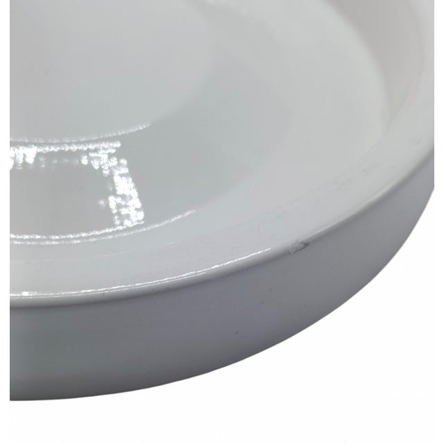 Barbados White Ashtray by Angelo Mangiarotti for Danese, Italy, 1960s For Sale - Image 6 of 11
