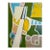 Contemporary Abstract Expressionist Wall Art - 36x48 Green & Yellow For Sale