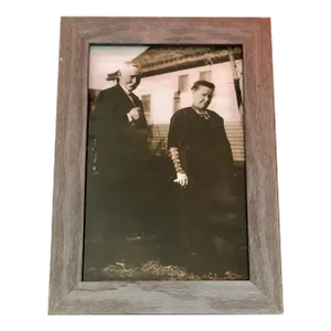 Early 20th Century Early American Black and White Photograph Portrait, Framed