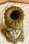 Late 20th Century Antique Ormolu Mounted Hand Painted Porcelain Parrot Candlestick Holder 14" tall For Sale - Image 5 of 7