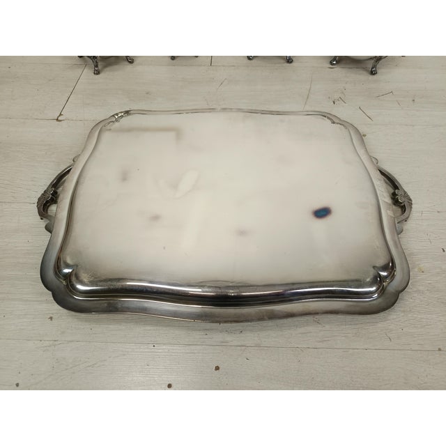 Louis XV Silver-Plated Tea and Coffee Service, Set of 5 For Sale - Image 18 of 18