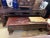 Vintage Rustic Brown Ru Yi Carving Rectangular Wood Kang Coffee Table For Sale - Image 10 of 11