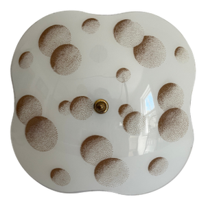 Modern Clover Moons Flush Light