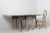 Swedish Neoclassical Light Grey Dining Table For Sale - Image 5 of 15