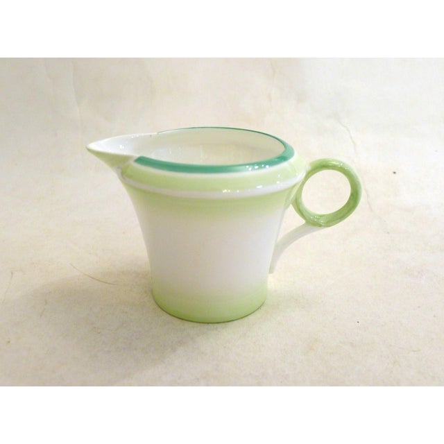 Ceramic English Art Deco Coffee Service by E. Slater for Shelley Potteries, 1930s, Set of 7 For Sale - Image 7 of 18