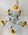 Vintage Hand-Forged Sheet Metal Five-Light Chandelier, 1950s For Sale - Image 18 of 18