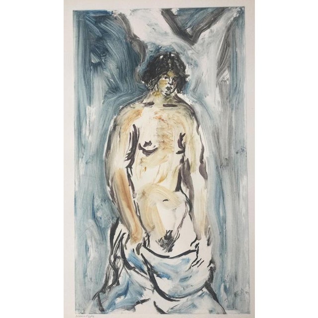 Romain Suzzoni, Nude, 1980, Monotype For Sale - Image 4 of 4