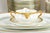 French Vintage Haviland Limoges Marquis French Porcelain Dinnerware China Set With Serving Pieces—74 Pieces For Sale - Image 3 of 12