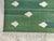 Handmade Cotton Fleur Rug, Forest Green and White Dhurrie - 14'x16' For Sale - Image 10 of 16