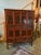 Red Large Red Asian Storage Cabinet With Red Finish For Sale - Image 8 of 10