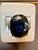 8.15 Ct Mid Night Blue Sapphire & .20 Ct Diamond Cocktail Ring, Platinum, Estate For Sale In New York - Image 6 of 18