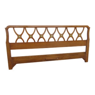 Red Lion Mid Century Modern King Size Headboard 6601 For Sale