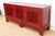 Red Mid 20th Century Crimson Lattice Asian Sideboard For Sale - Image 8 of 12