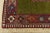 Yalameh Rug 4'10'' X 6'8'' Green Wool Vintage Tribal Hand-Knotted Carpet For Sale - Image 10 of 13