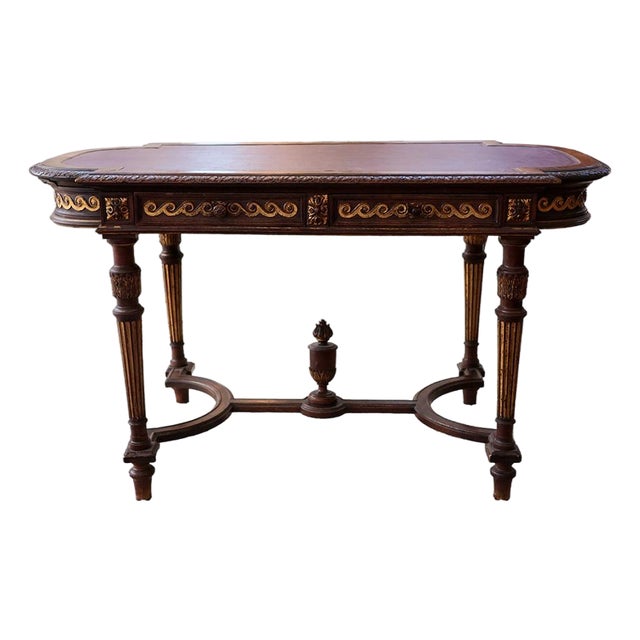 Antique French Louis XVI-Style Bureau Plat For Sale