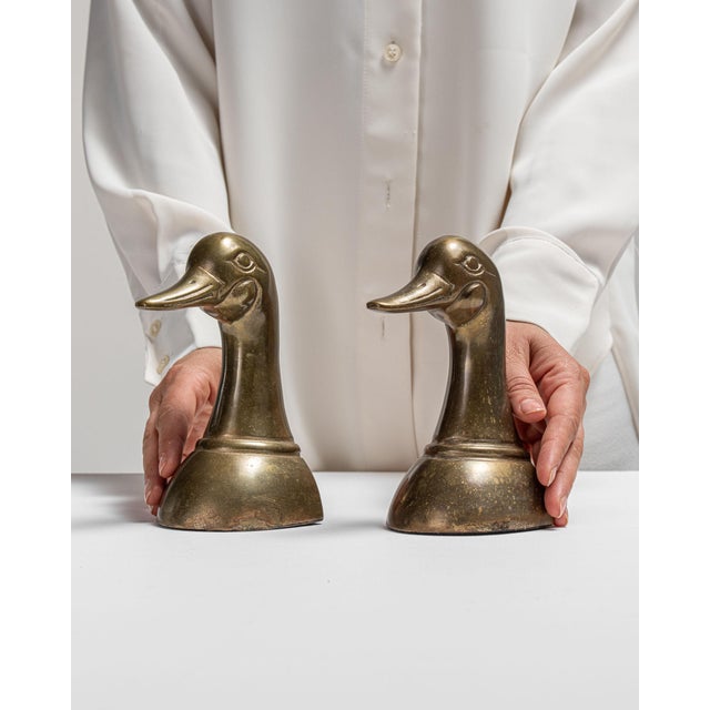 This 1960s bookend from France is finished in brass. Its form follows honest, well-proportioned lines typical of well-made...
