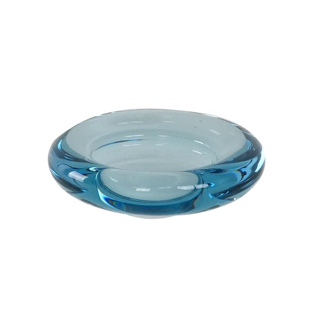 Glass Danish Glass Bowl by Per Lütken for Holmegaard, 1960s For Sale - Image 7 of 7