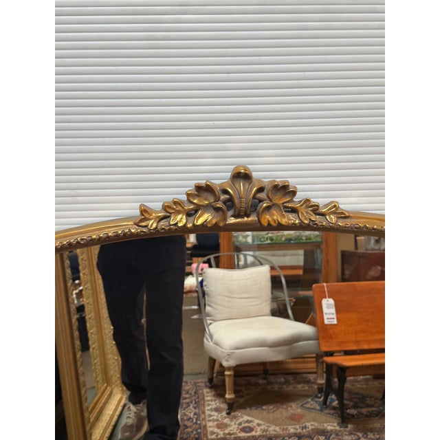 Metal Anthropologie Gleaming Primrose Collection Wall Mirror For Sale - Image 7 of 12