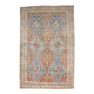 Early 20th Century Tribal Persian Shiraz Small Rug - 3'11" x 5'8" For Sale