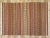 Brick Red Vintage Turkish Striped Kilim Rug, 04'07 X 06'05 For Sale - Image 8 of 9