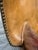Animal Skin Mid 19th Century Napoleon III / Regency Leather Wing Chair For Sale - Image 7 of 9