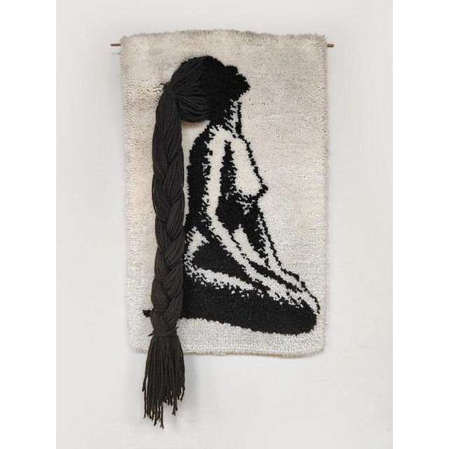 Vintage Smyrna Wall Art Tapestry, 1970 For Sale - Image 6 of 6