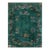1920s Green Open Field Modern Antique Chinese Art Deco Carpet Room Size Rug For Sale