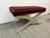 Design Plus Gallery presents the Claudette Bench from Jan Showers. The bench was custom made to order with a cherry velvet...