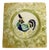 Ceramic Vide-Poche with Rooster Motif, France, 1980s For Sale