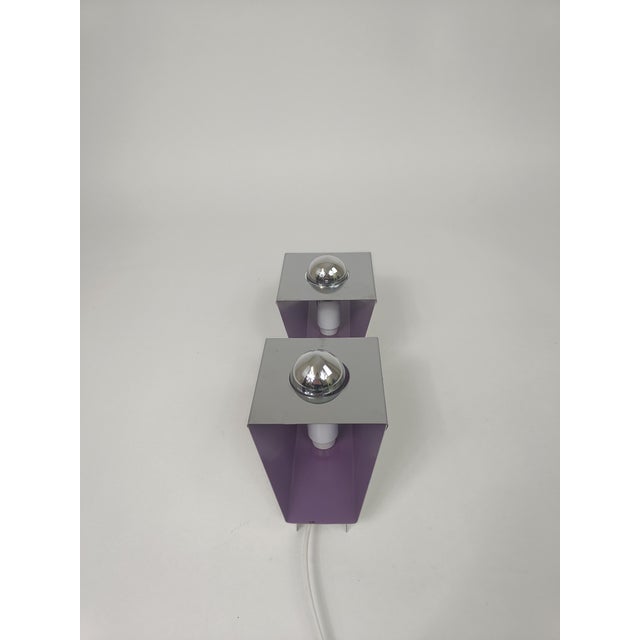 Cubist Wall Lamp, 1960s For Sale - Image 4 of 9
