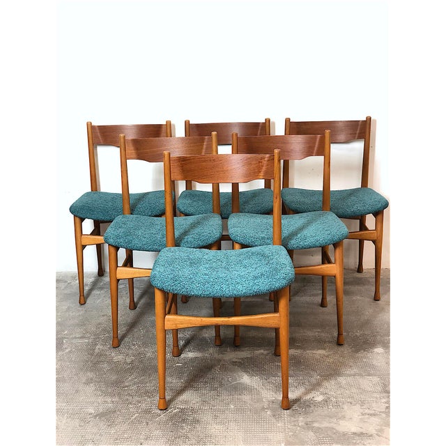 1960s Vintage Chairs, Italy, 1960s, Set of 6 For Sale - Image 5 of 15