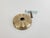 1970s Mid Century Modern Chapman Brass 8-Light Candlestick Chandelier For Sale - Image 12 of 12