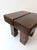 Wood Mid-Century Modern Pair of Massive Wood Stools. Italy, 1960s For Sale - Image 7 of 13