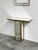 Gold Vintage Deknudt Mirrored Console Table with Hidden Cabinet, Belgium, 1970s For Sale - Image 8 of 10