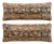 Brown Oushak Rug Pillow Cover 12'' X 35'' - Set of Two For Sale