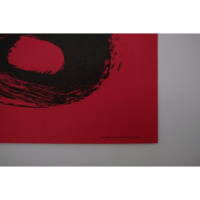Galerie Lelong Exhibition Poster after Antoni Tapies, 1990 For Sale - Image 10 of 11