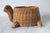 Late 20th Century Vintage Wicker Turtle Planter Basket For Sale - Image 5 of 8