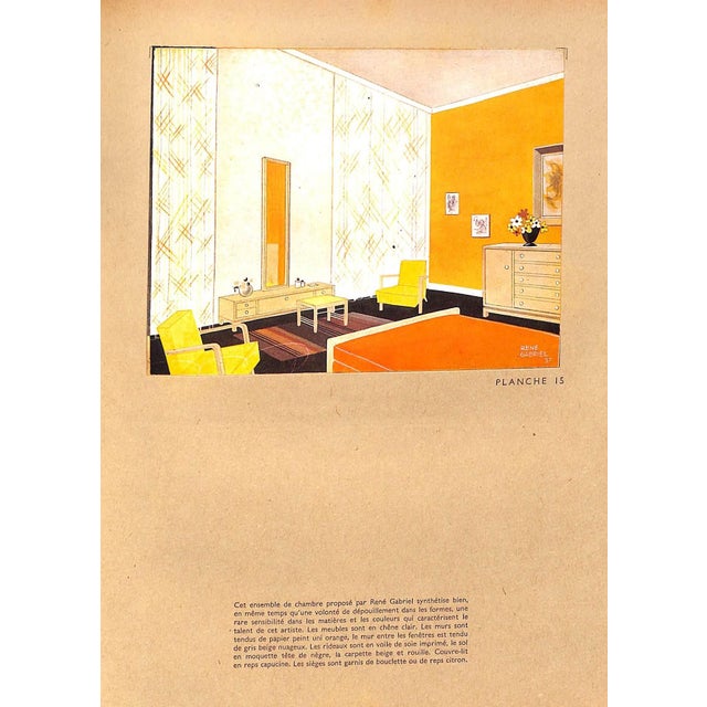 "Meubles Ensembles Decors" 1945 Dufet, Michel For Sale - Image 10 of 12