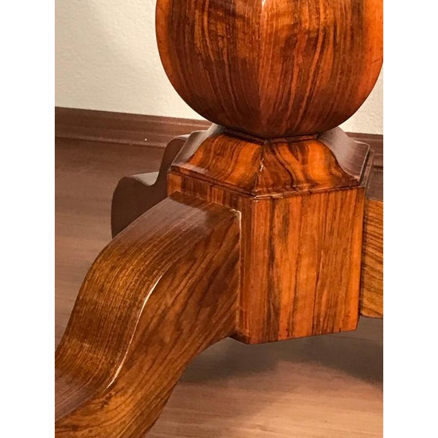 Biedermeier Walnut Table, Germany, 1820 For Sale - Image 4 of 10