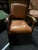 Vintage Bridge Chair in Leather, 1930s, in Very Good conditions. Designed 1920 to 1949