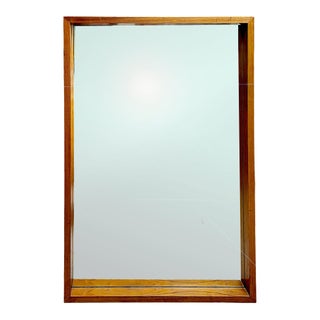 Large Mid-Century Minimalist Scandinavian Teak Full-Length and Floor Mirrors For Sale